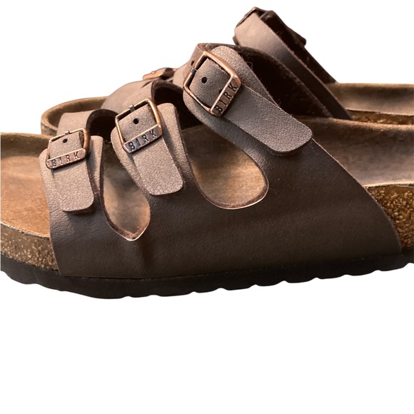 Birkenstock Florida Soft Footbed Natural Leather Oiled - Habana Size 8-8.5 EUC - Picture 7 of 11